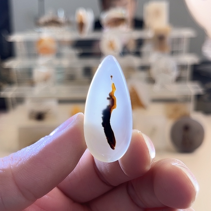 玛瑙/玉髓未镶嵌吊坠(不含链)