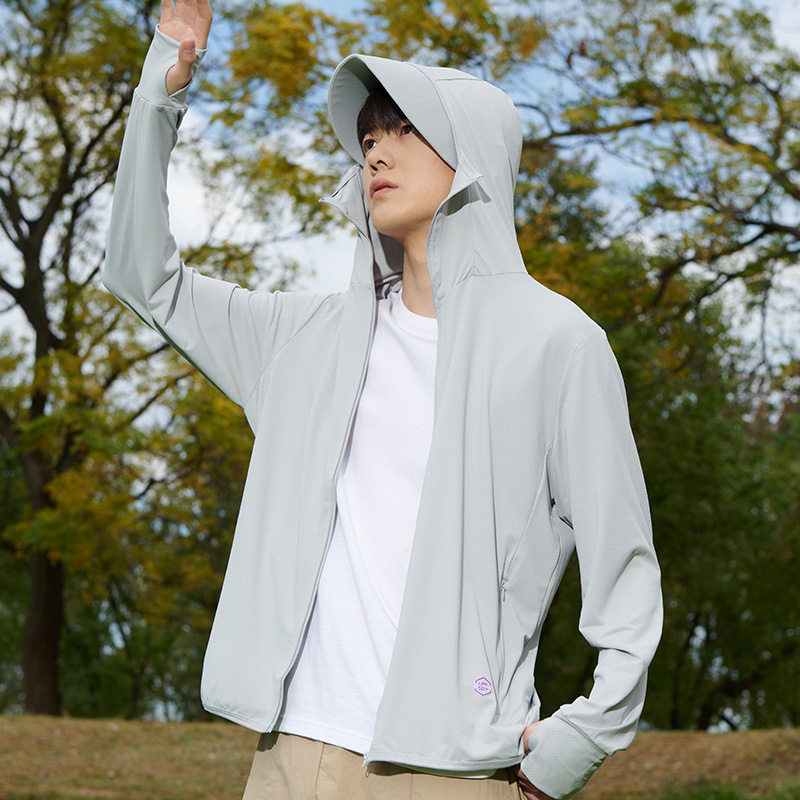 UPF50+冰丝衣男女士2025夏季防紫外线薄款长袖外套防晒衣女款外穿