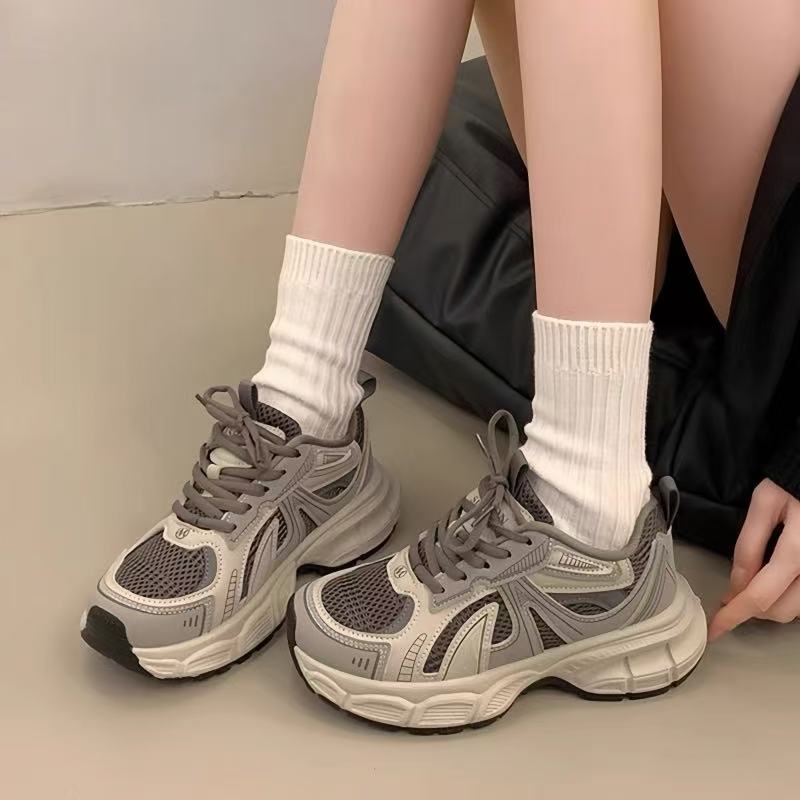 9582厚底加棉加厚老爹鞋女鞋