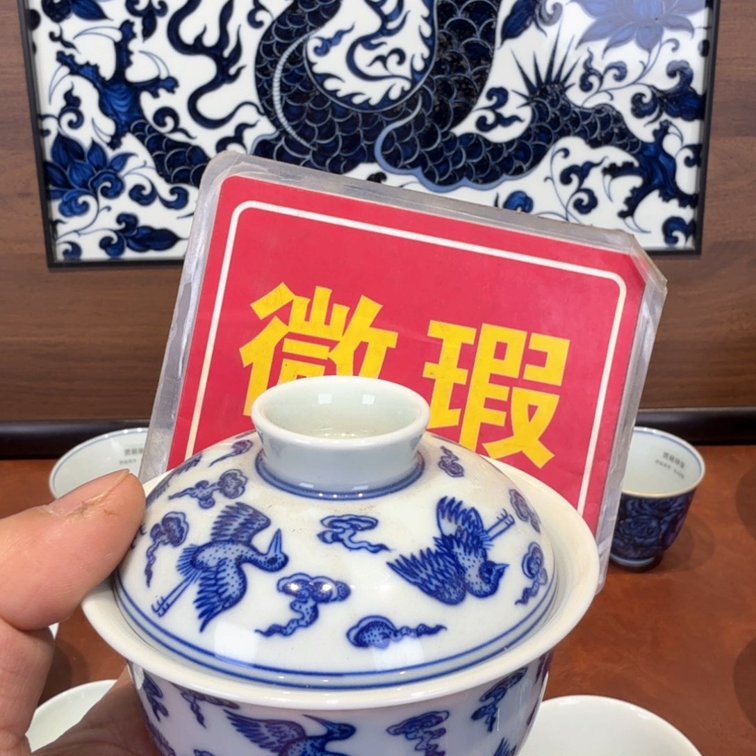 瓷器现代景德镇全手工全手绘茶器