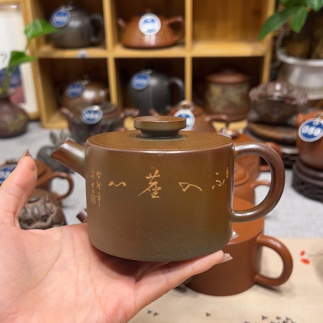 贫****来广西钦州坭兴陶柴烧炮嘴巨轮