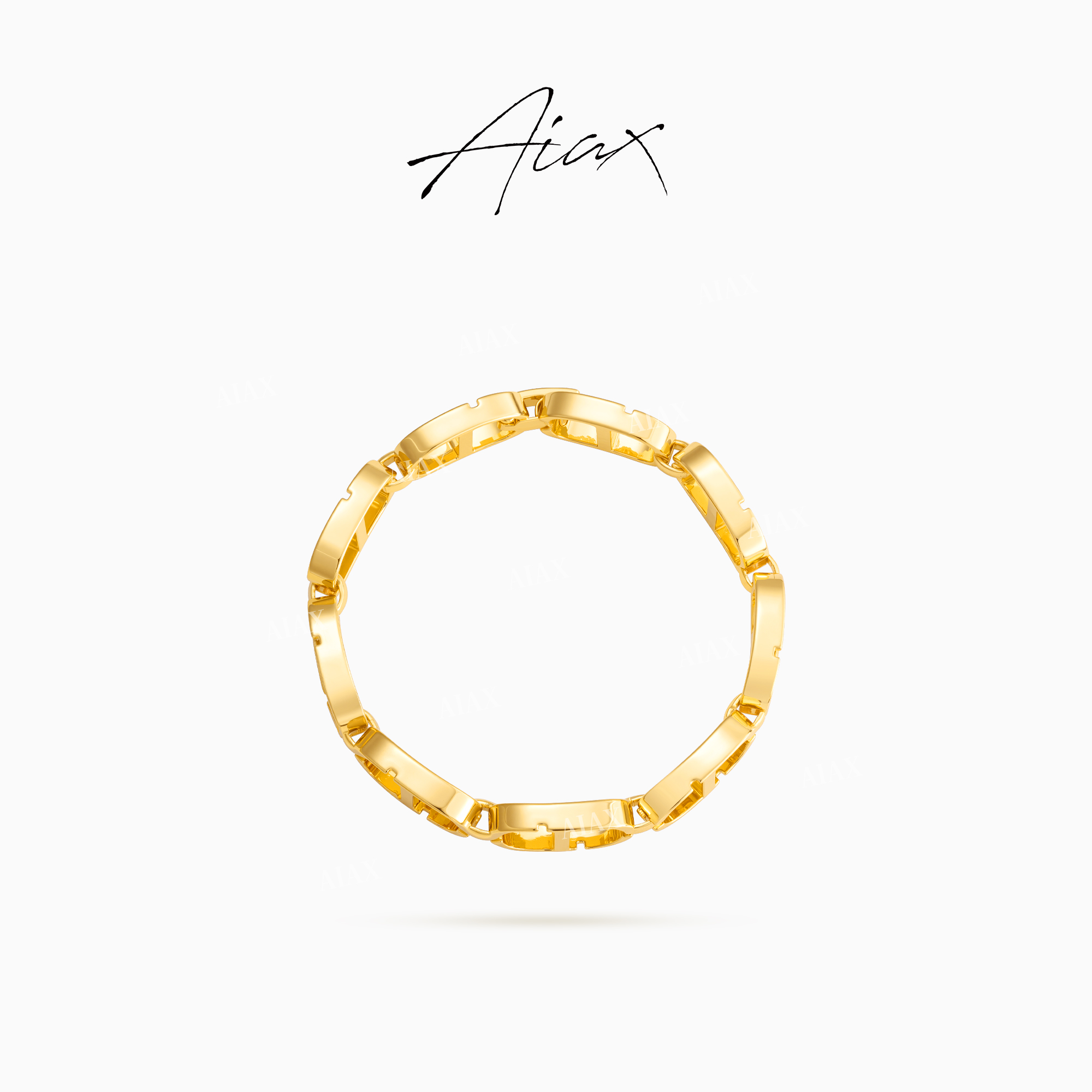 AIAX 出游季 气质时尚经典百搭设计感猪鼻子手链TSS8049