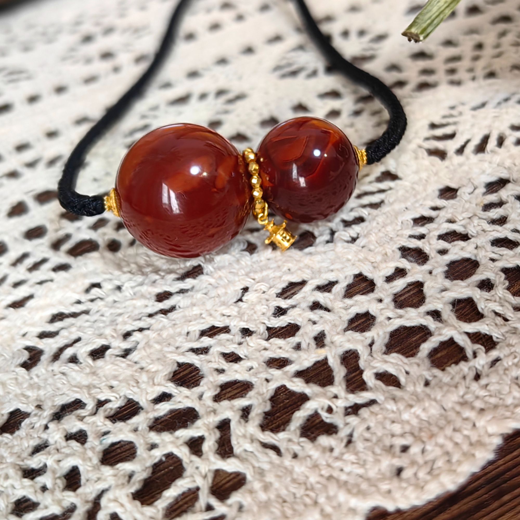 【富达嘉恒】南红葫芦编绳