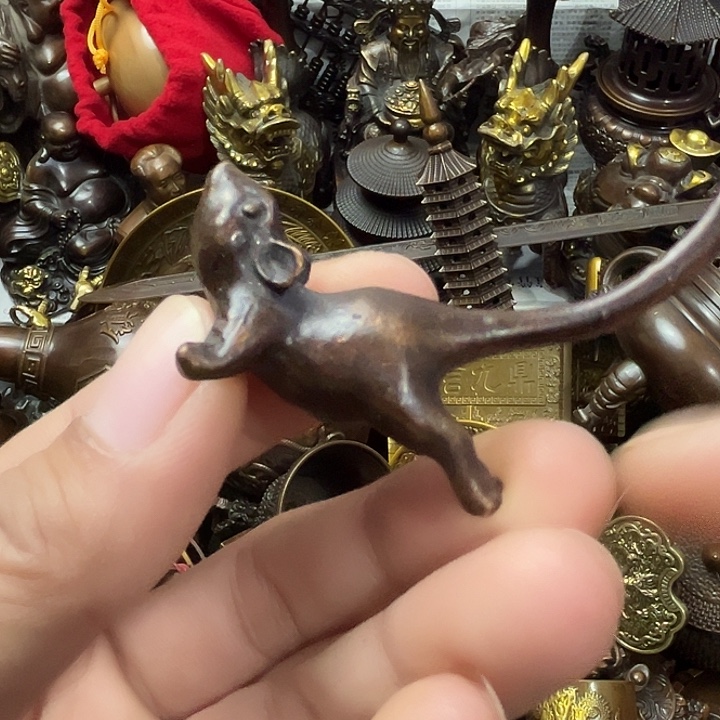 顺顺利利，铜器摆件