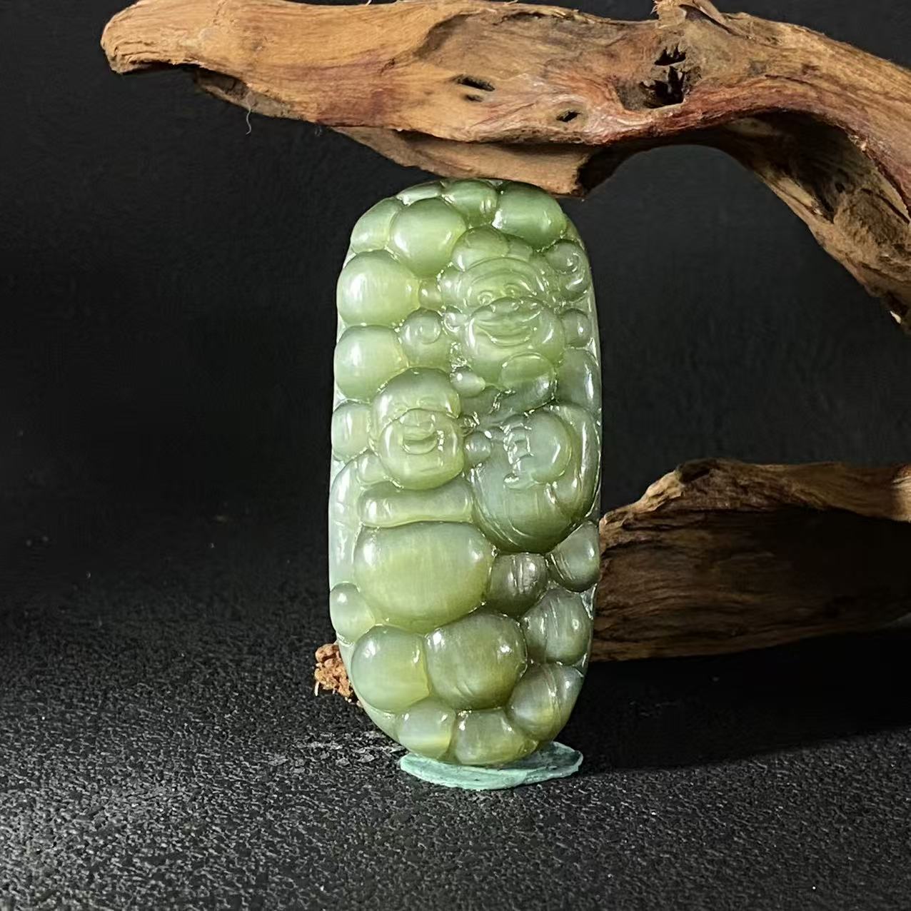 A171 和田玉吊坠  6B  8370157