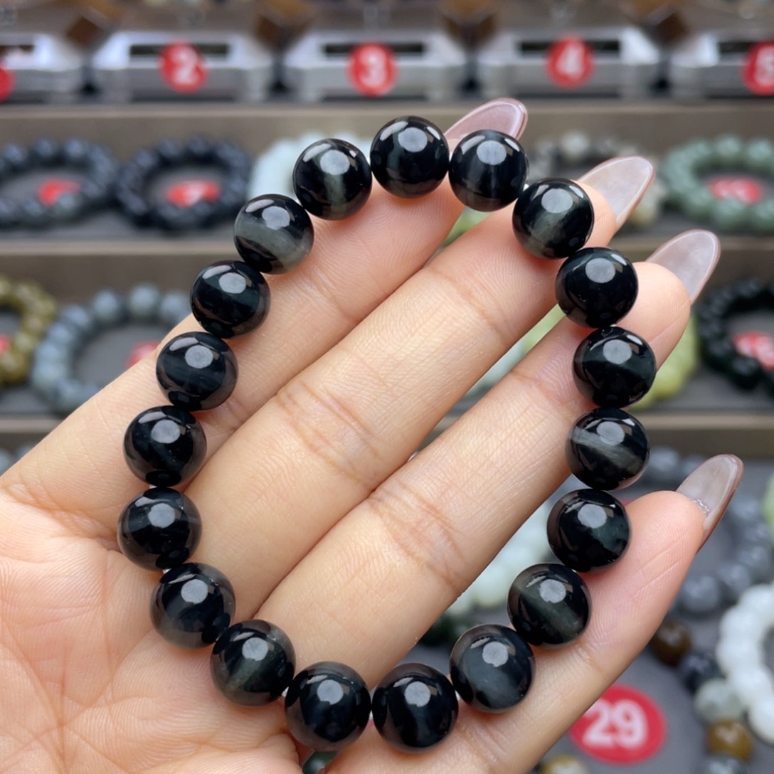 未镶嵌手串和田玉