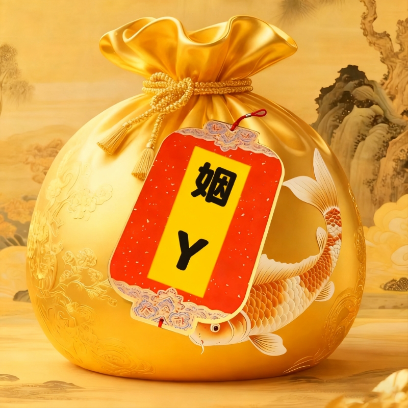 6号老师推荐 缘分手绘卡 生肖挂饰