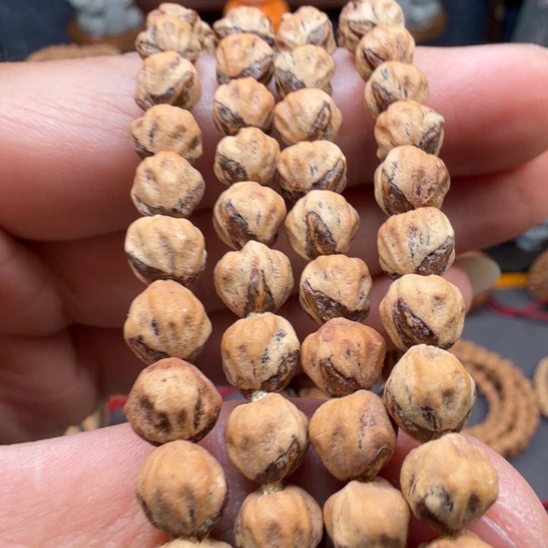 柏香籽/百香籽吊坠红牙原桩