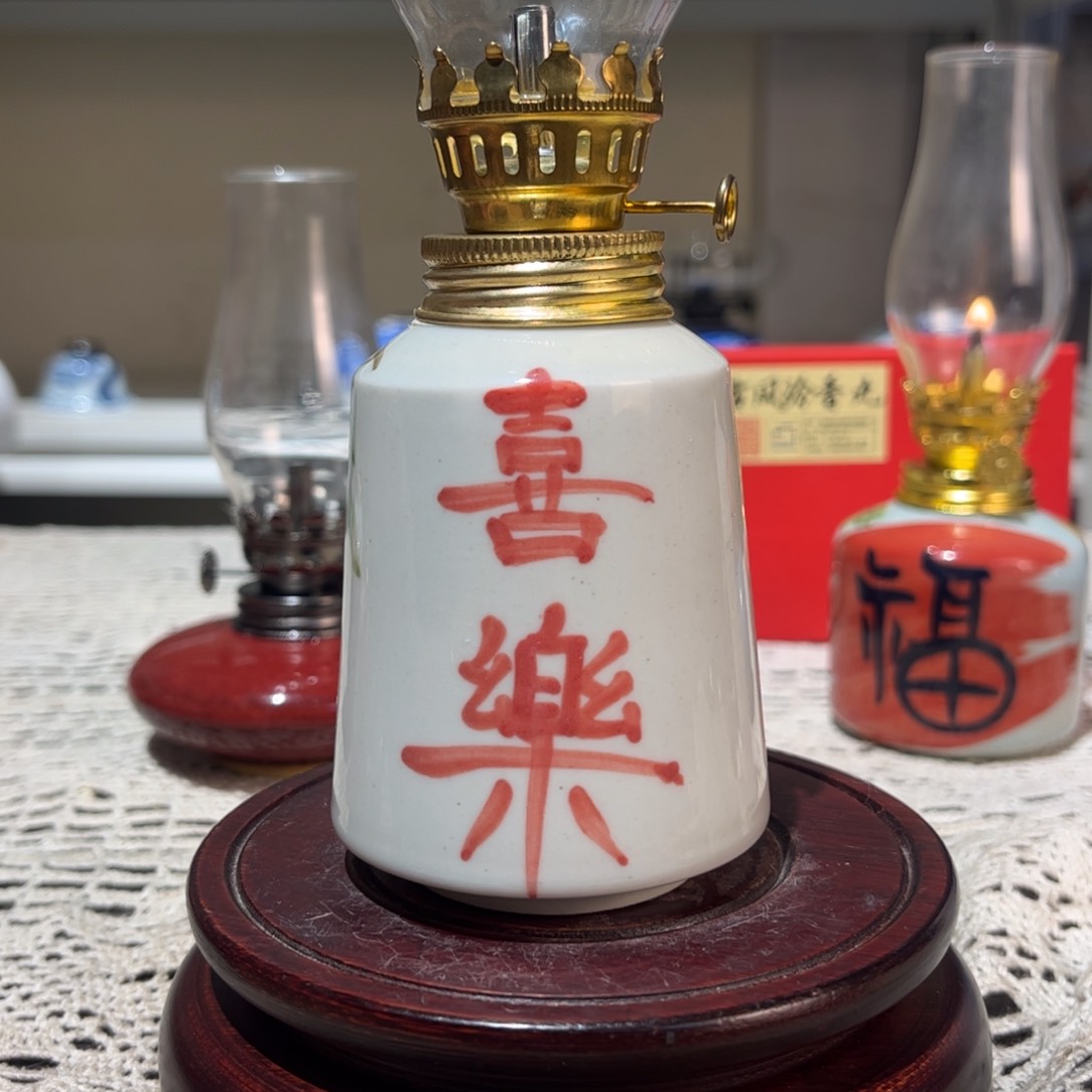 摆件景德镇陶瓷香薰灯