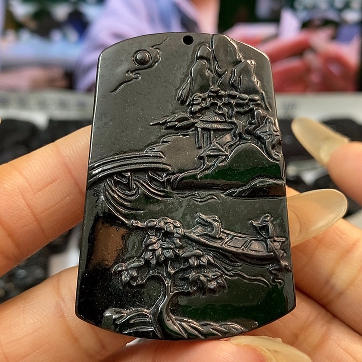翡翠吊坠(不含链)未镶嵌006