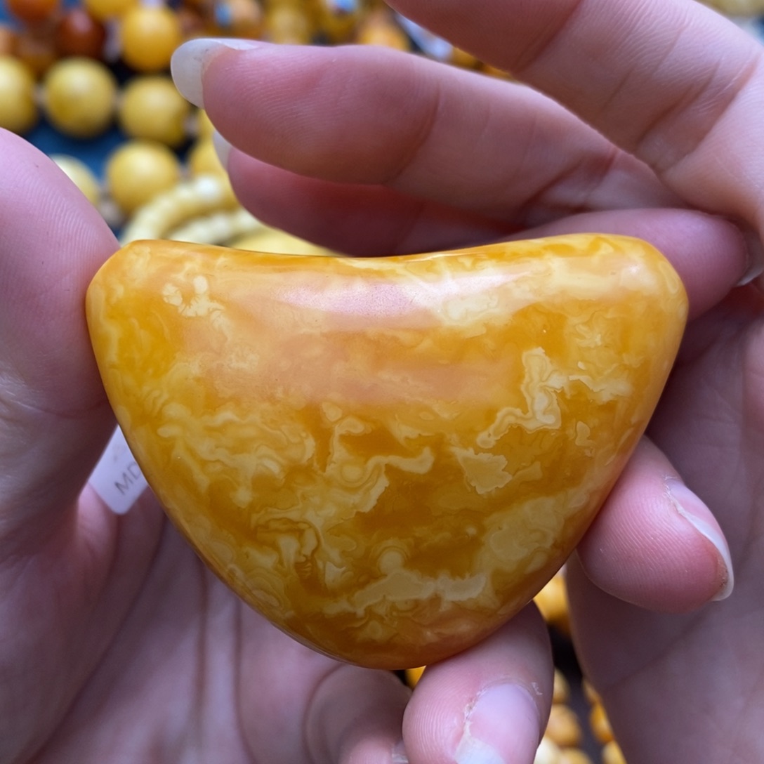 琥珀手链未镶嵌角珠