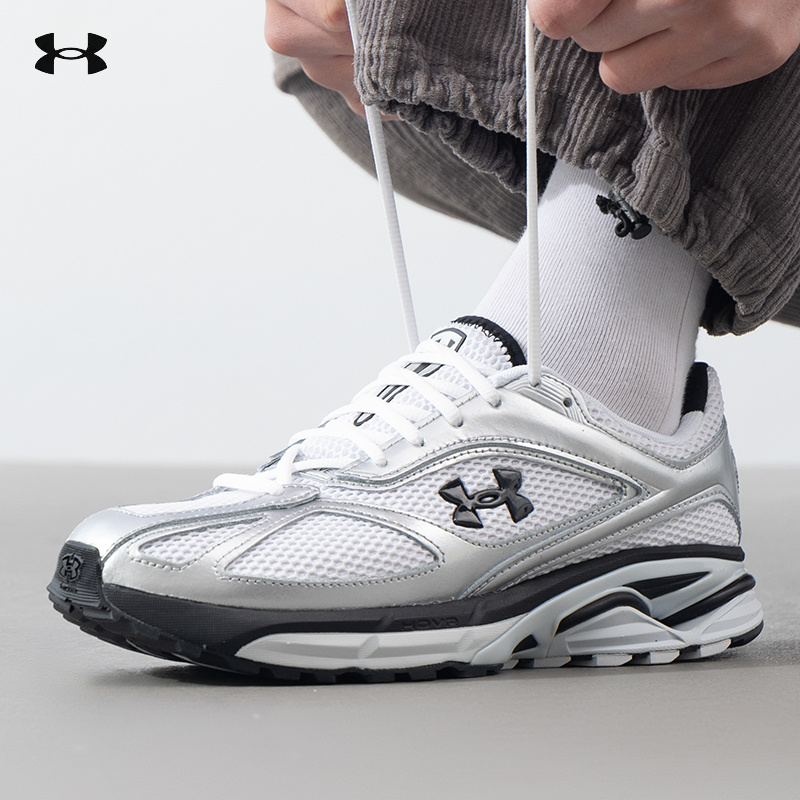 UA安德玛休闲鞋男鞋女鞋秋季轻便缓震运动鞋户外训练鞋3027595
