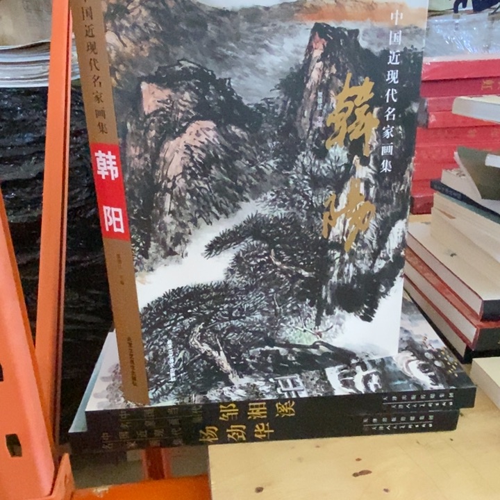 中国近现代名家画集韩阳