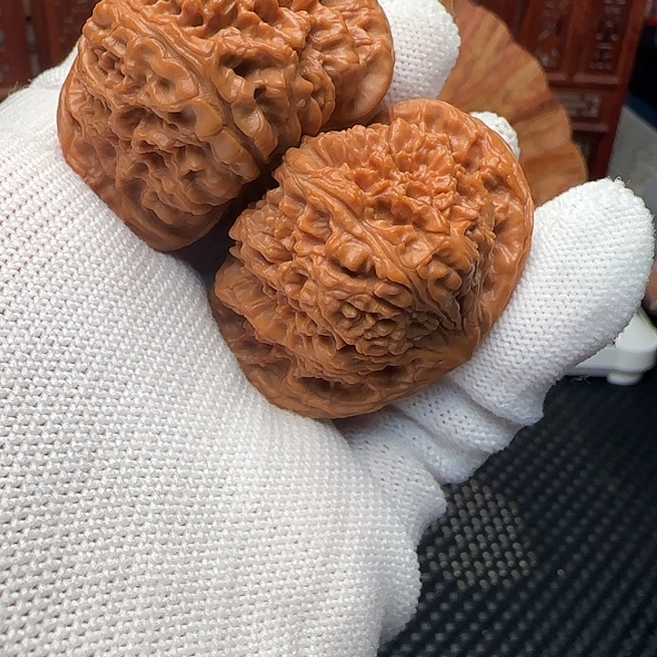 文玩核桃吊坠饼干南疆石44
