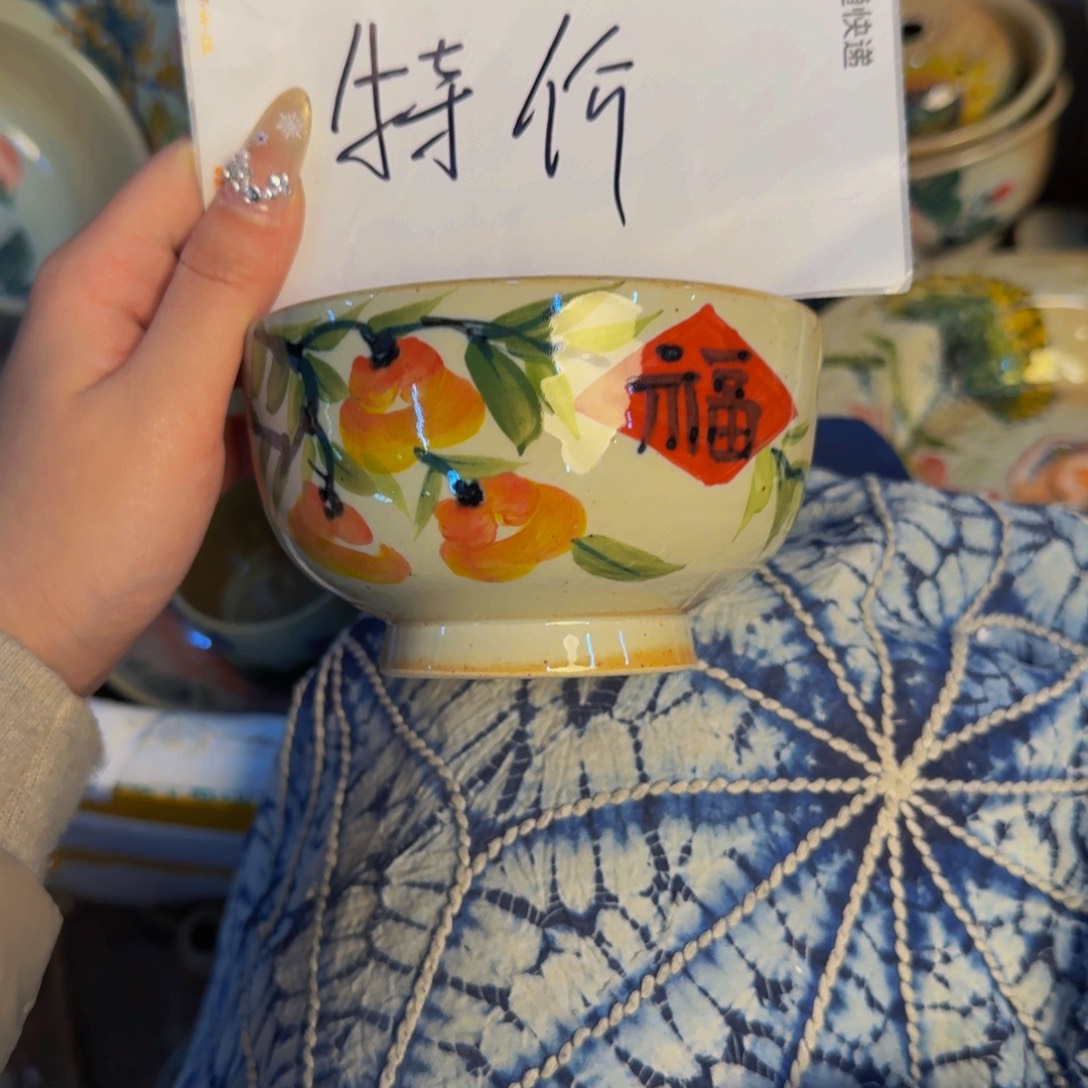 瓷片景德镇陶瓷手工手绘陶瓷