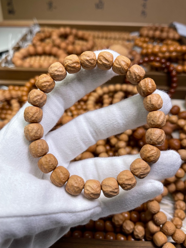 【观山】全品无暇猴头手串