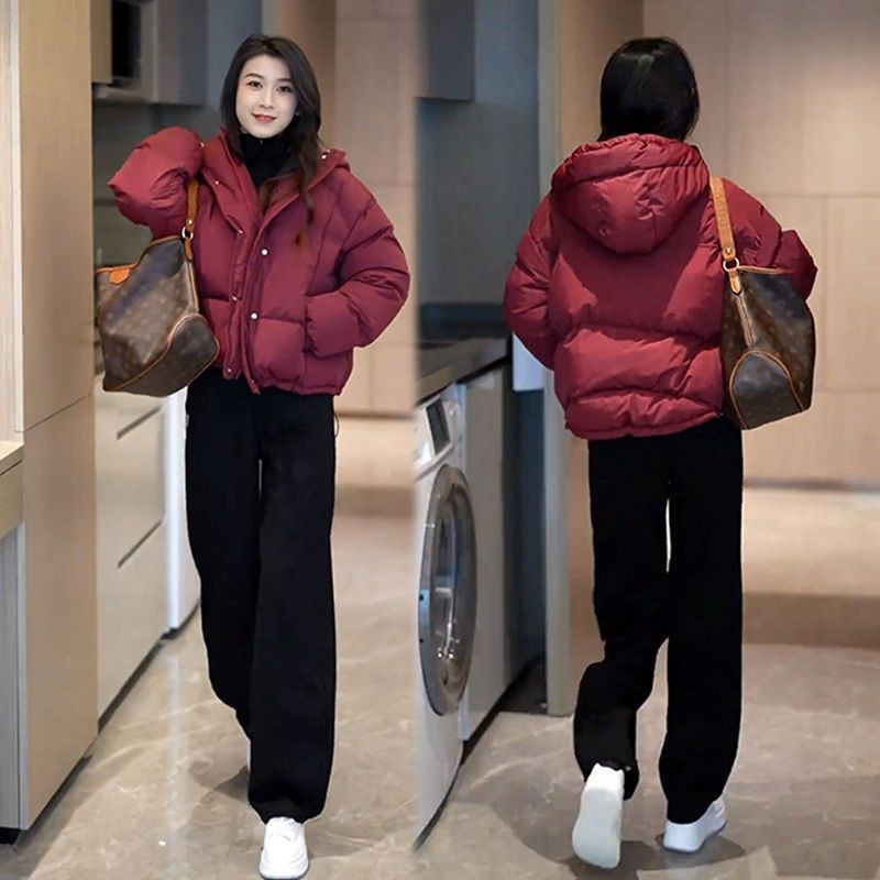 小个子流行服套装女2025冬季新款时尚减龄外套休闲裤两件套