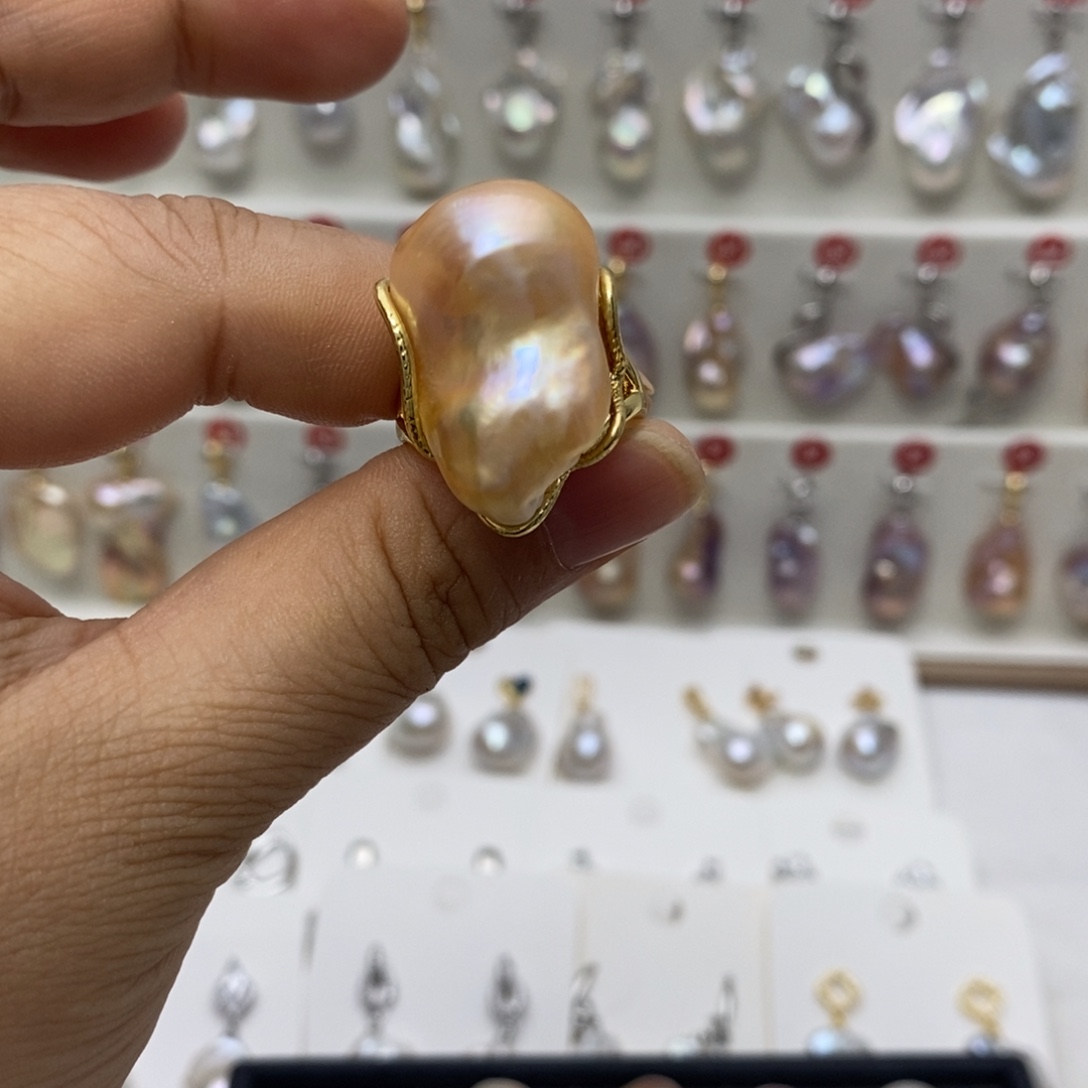 未镶嵌其它淡水珍珠