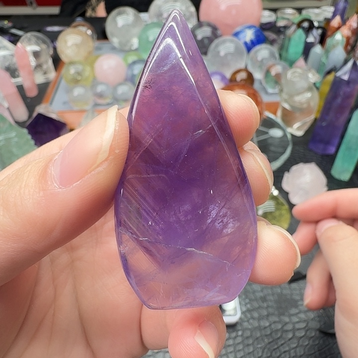 水晶未镶嵌珠宝半成品390