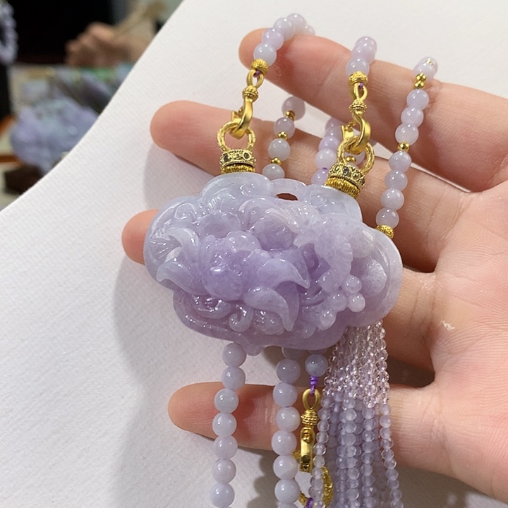 翡翠未镶嵌颈饰翡翠吊坠