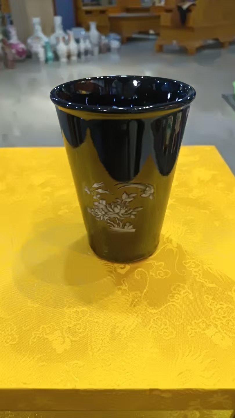 景德镇精美陶瓷可乐杯