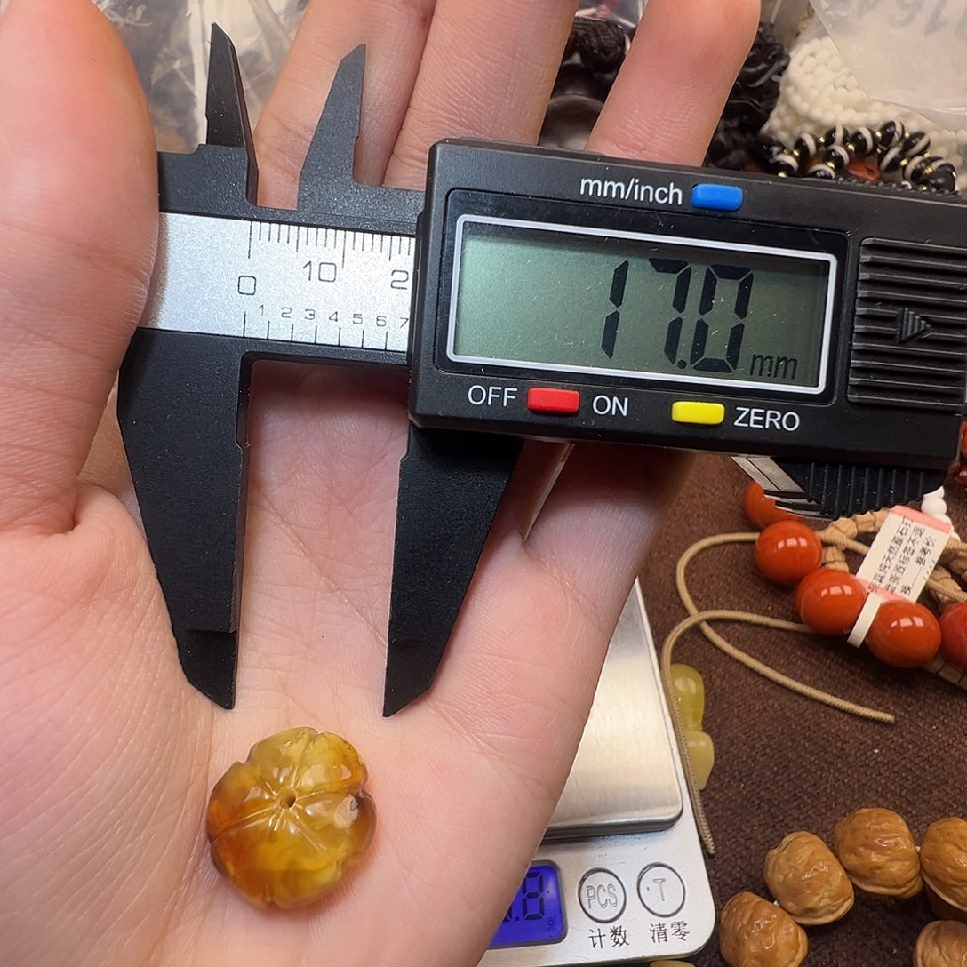 蜜蜡未镶嵌裸石好的