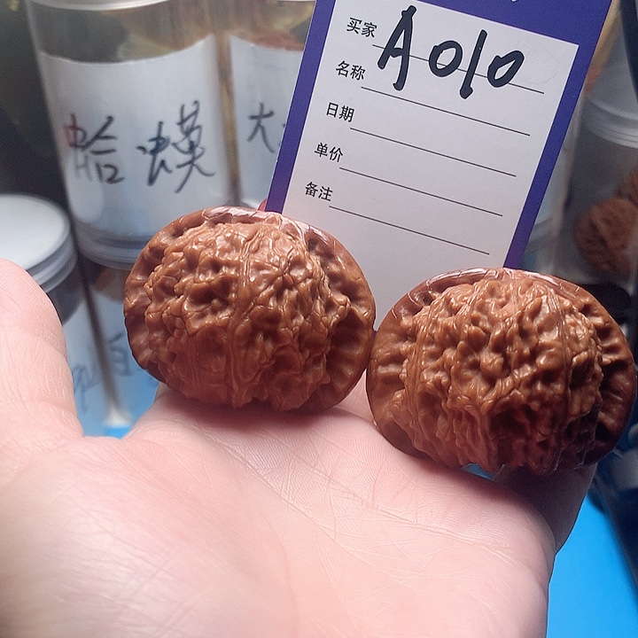 核桃手串/手链四九闷白