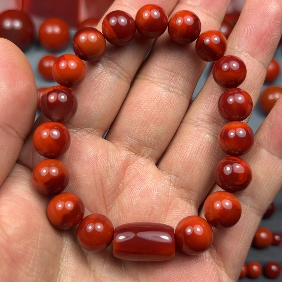 南红玛瑙珠宝奇石未镶嵌尺寸10