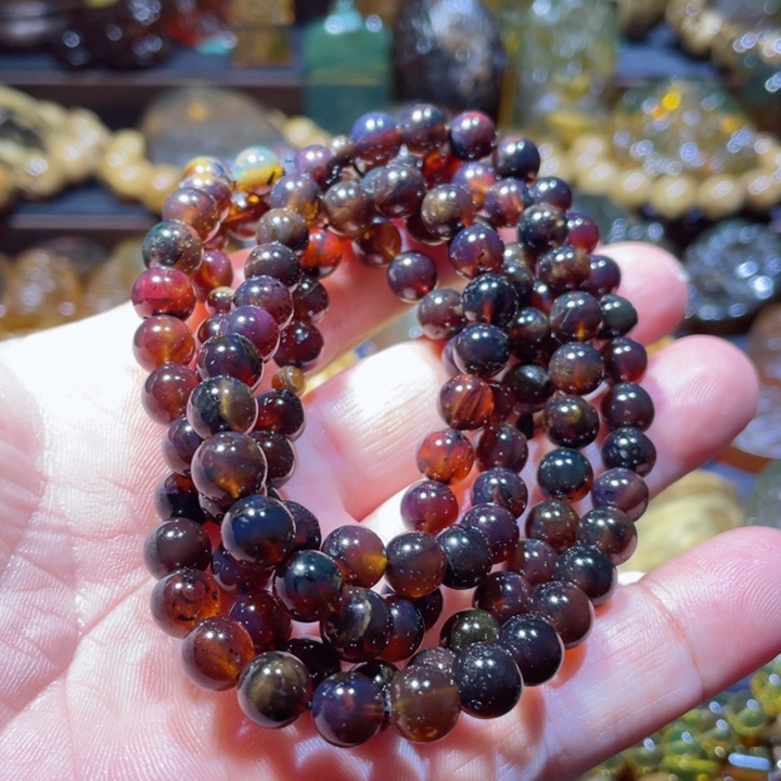 琥珀手链未镶嵌用****2