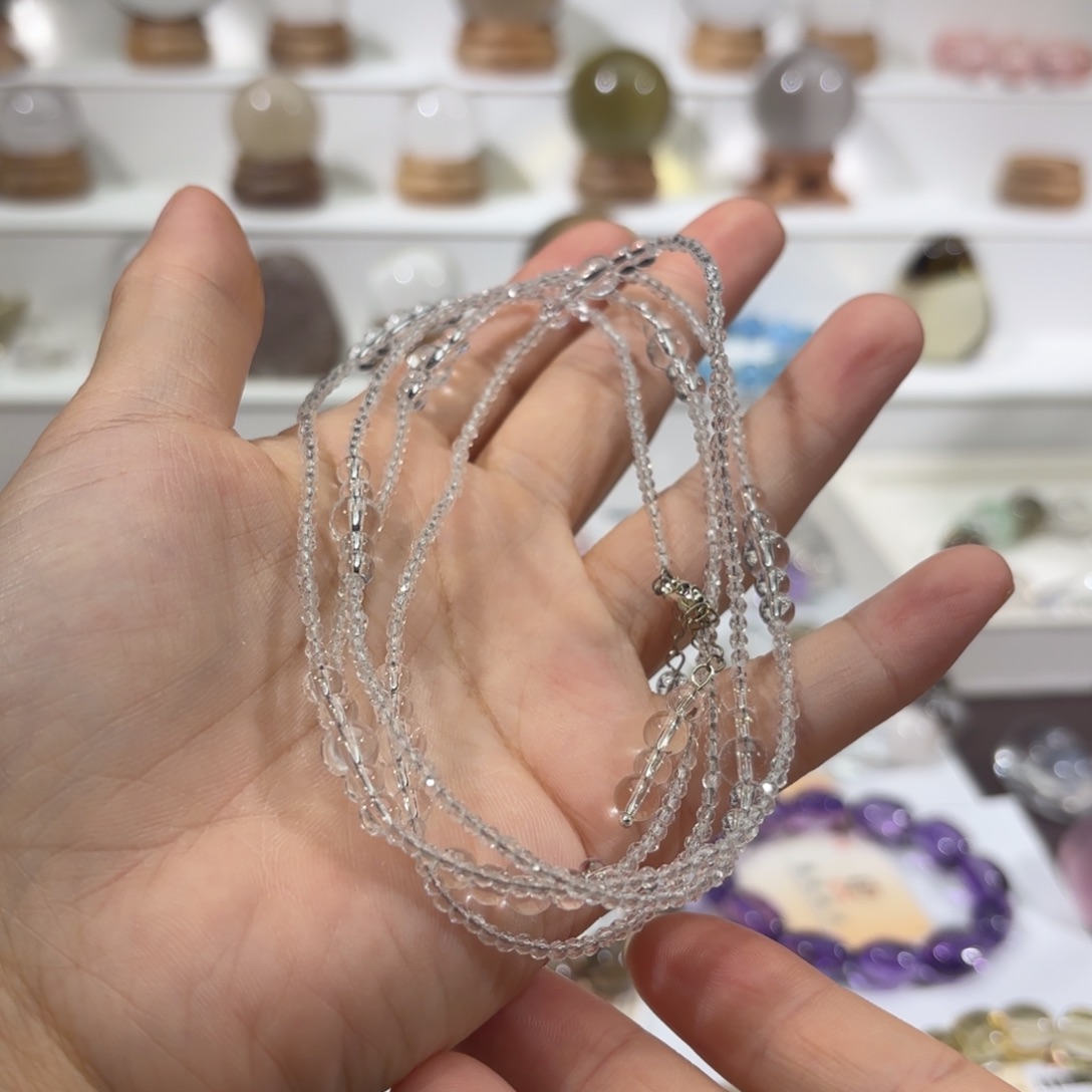 水晶手链未镶嵌小****8项链