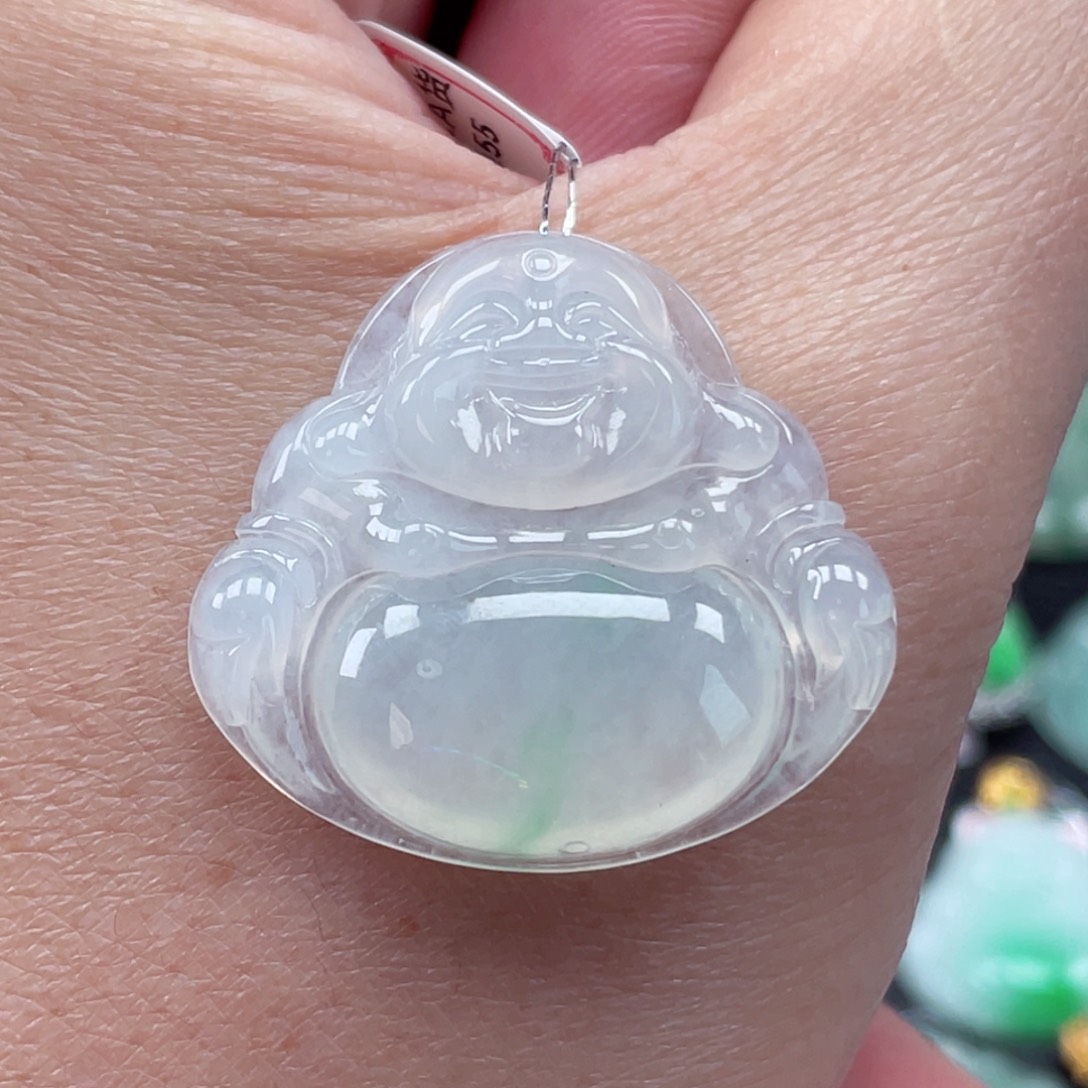 颈饰未镶嵌翡翠佛