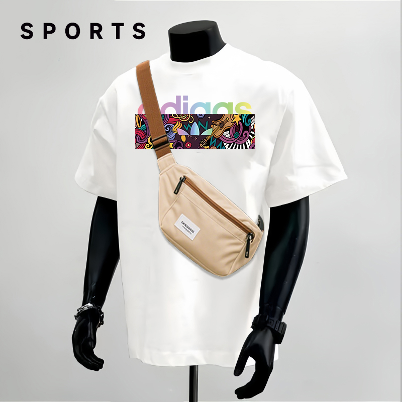 奥莱清仓【一折专区】纯棉T恤潮男官方正品夏季休闲短袖宽松新款