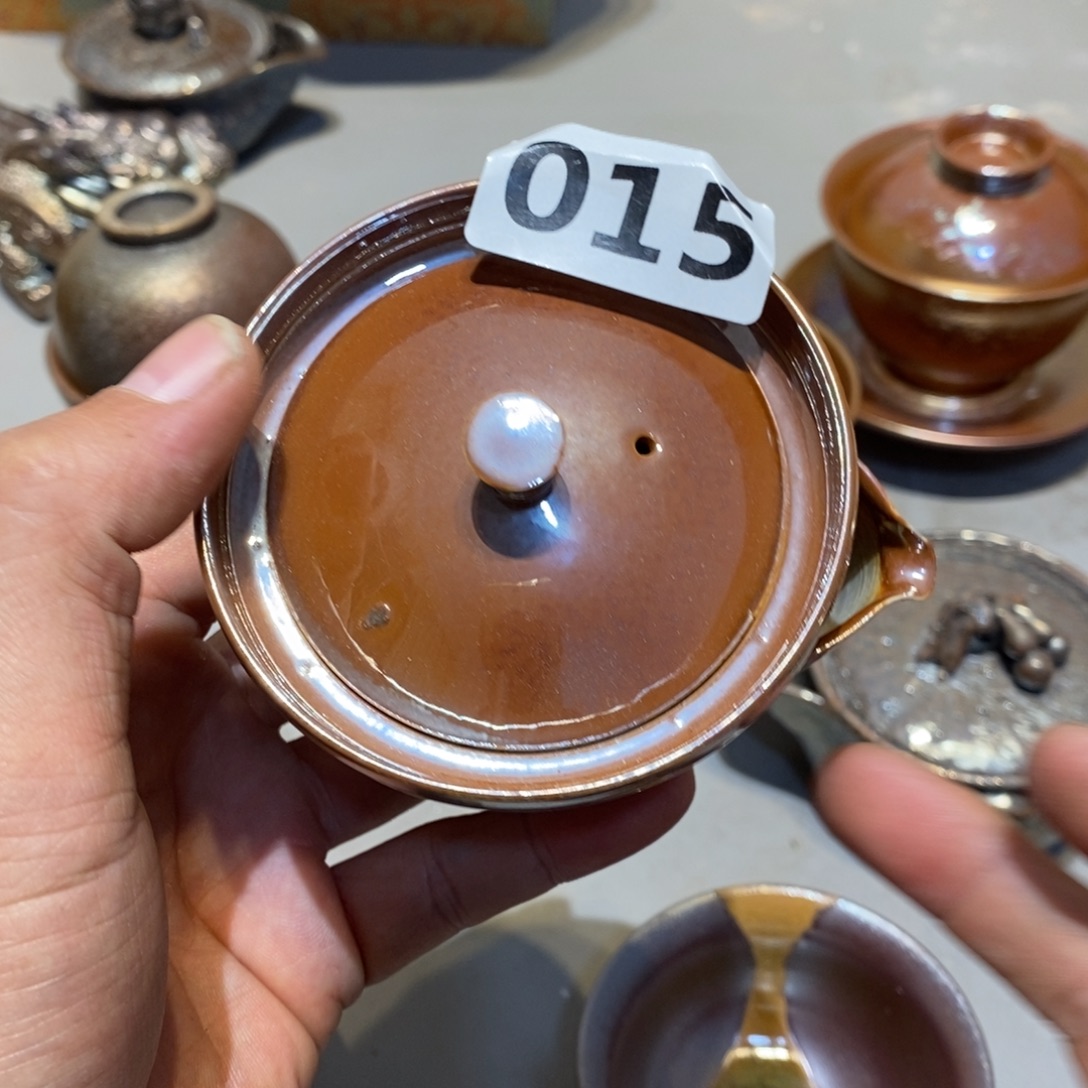 柴烧茶具陶瓷杯子