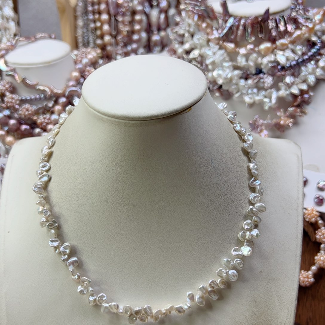 手***1合金淡水珍珠手链