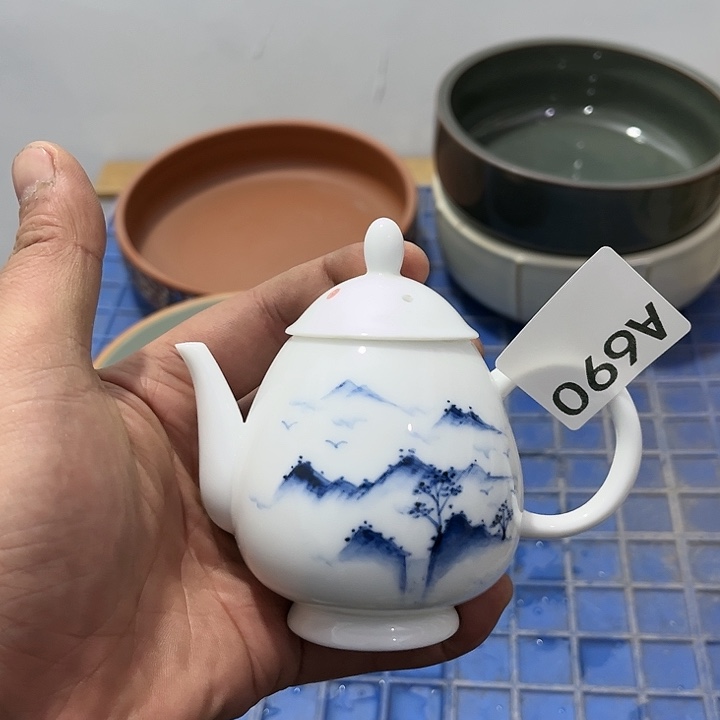 高***中茶具默认微瑕瓷器、茶具、壶、摆件，介意勿拍 