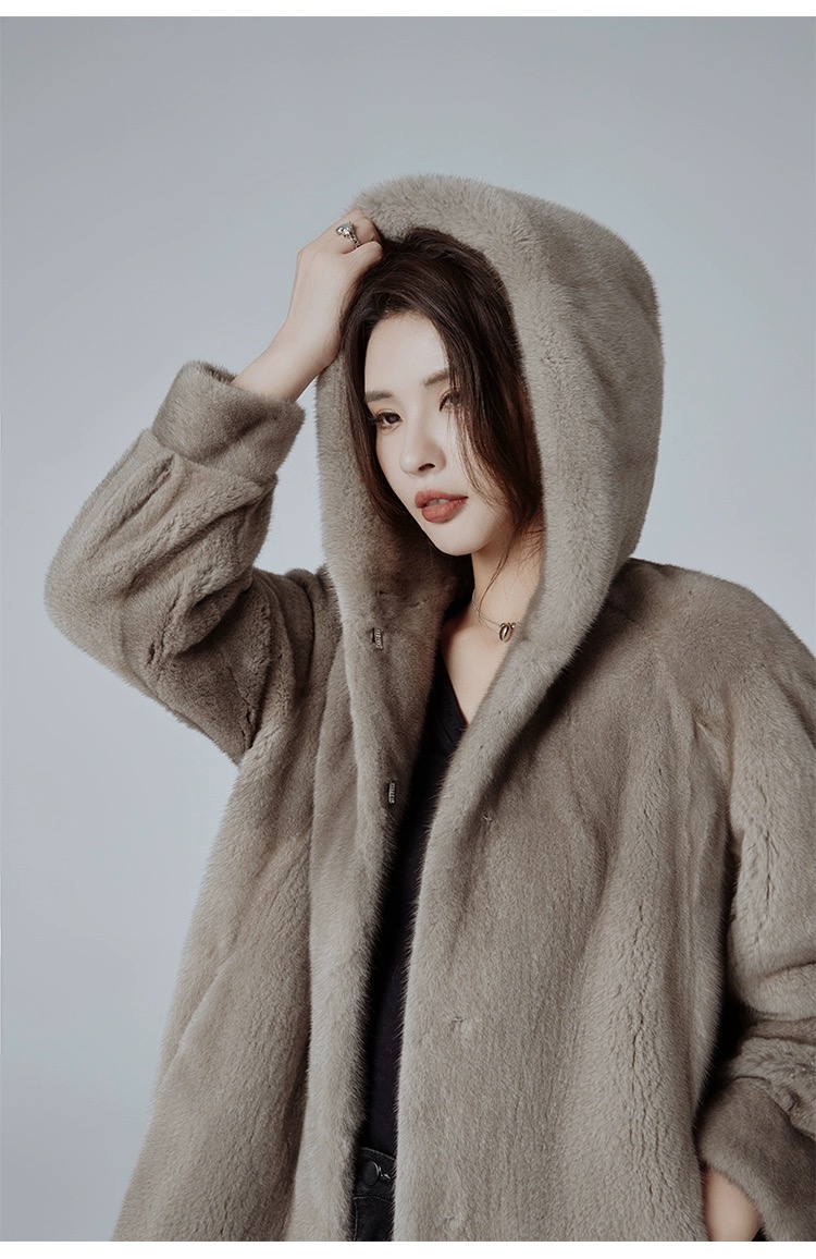 貂皇传奇『占星师』帽款巫师帽水貂皮草洋气衣长