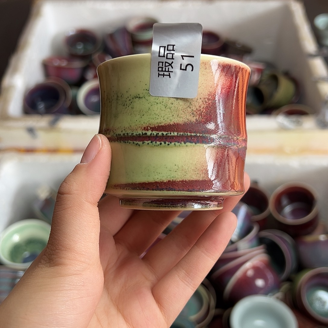 陶摆件窑口自销原矿钧瓷