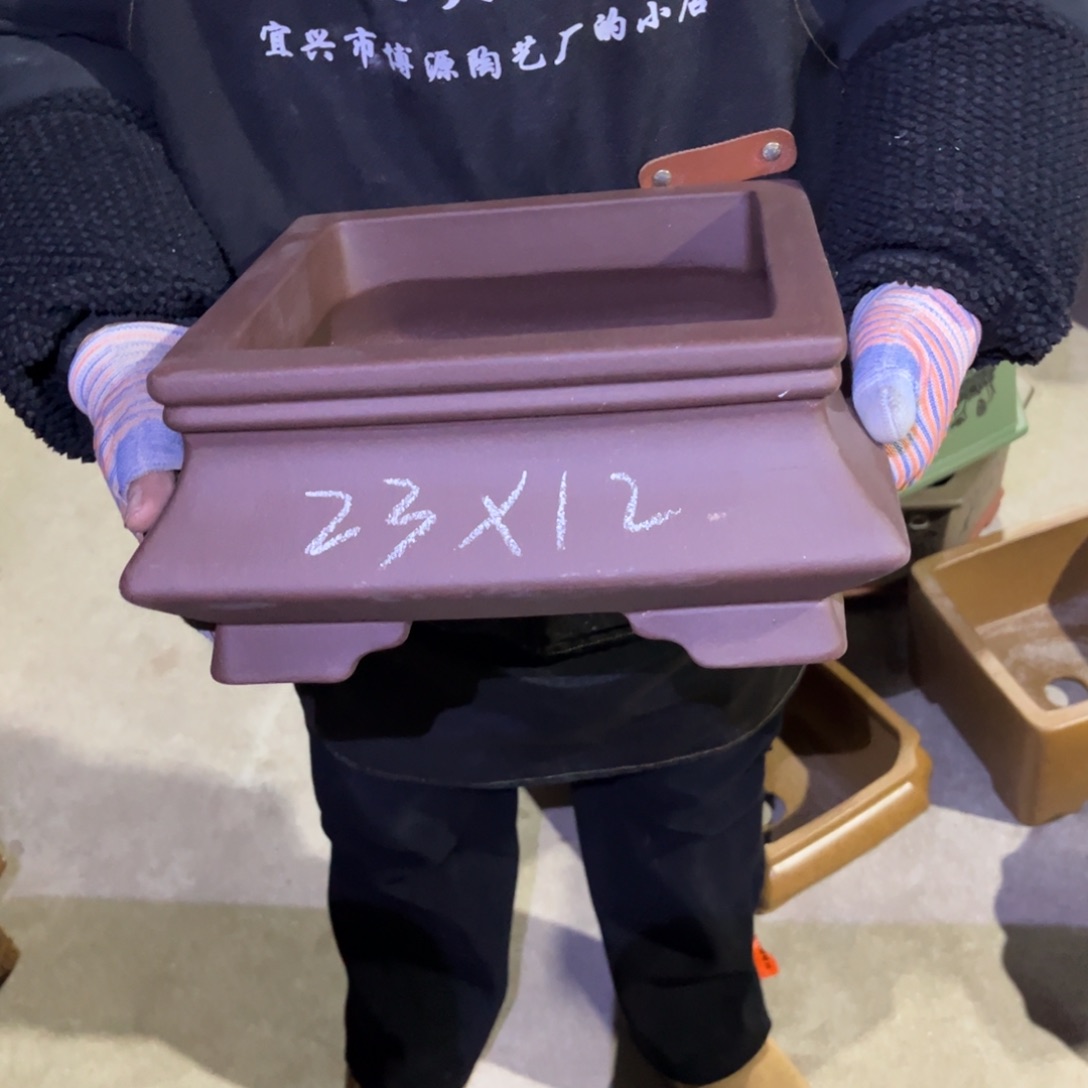 紫砂花盆盆景艺术