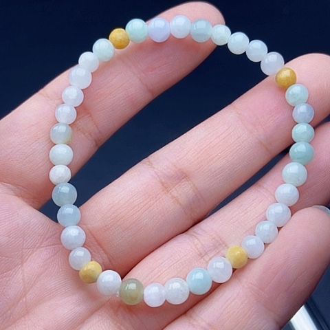 未镶嵌手链翡翠翡翠