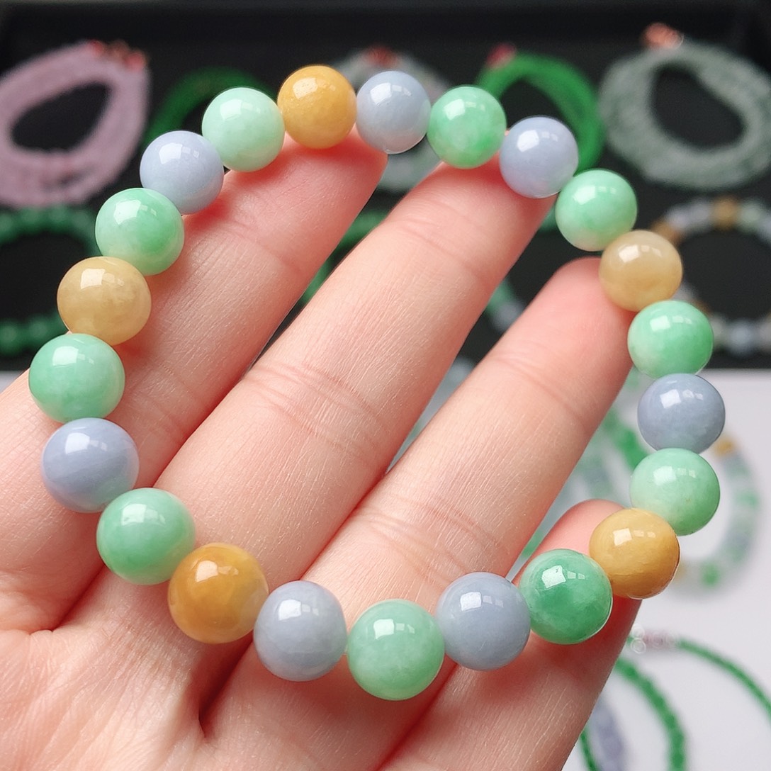 翡翠未镶嵌手链翡翠