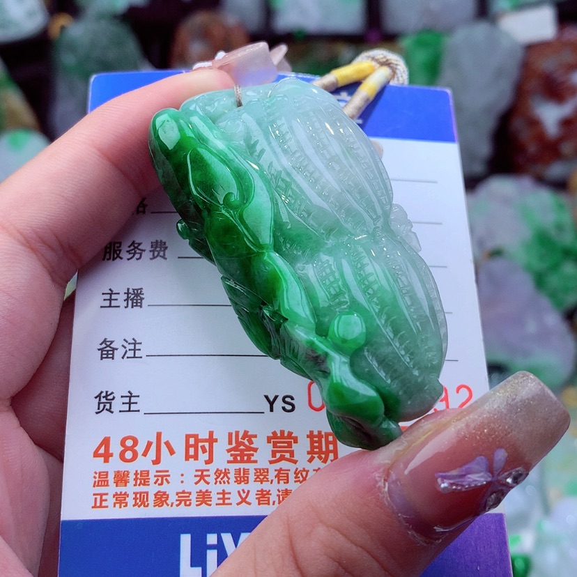【闪购商品】翡翠颈饰未镶嵌挂件
