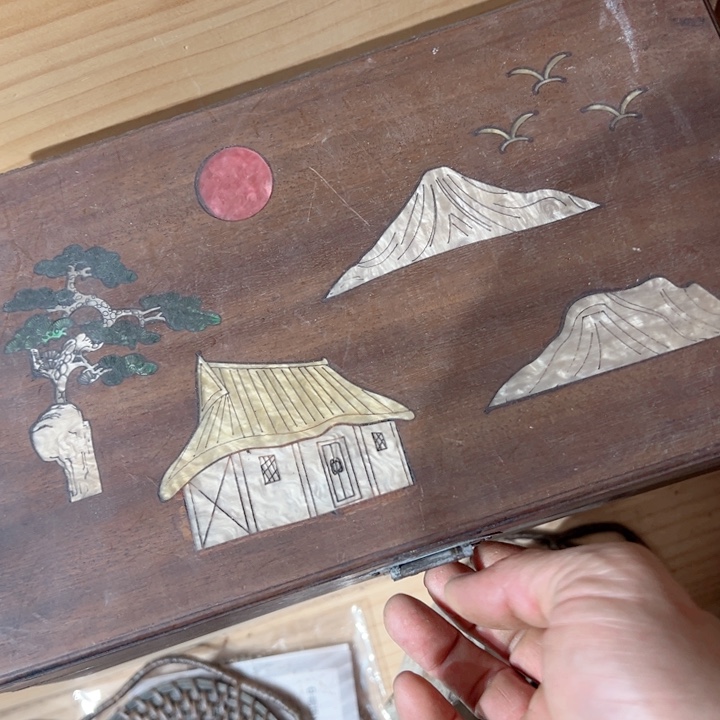 木中古工艺品摆件