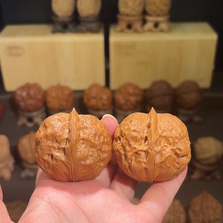 吊坠文玩核桃玄武大帝45