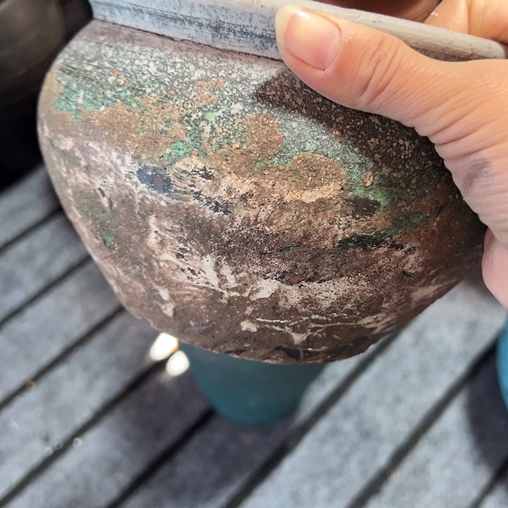 做旧盆默认打孔高12口15