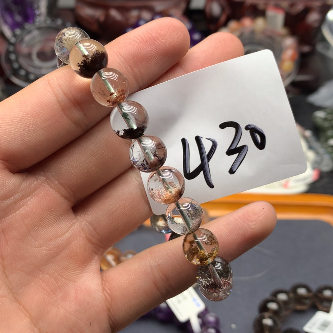 水晶手链未镶嵌贝*天然