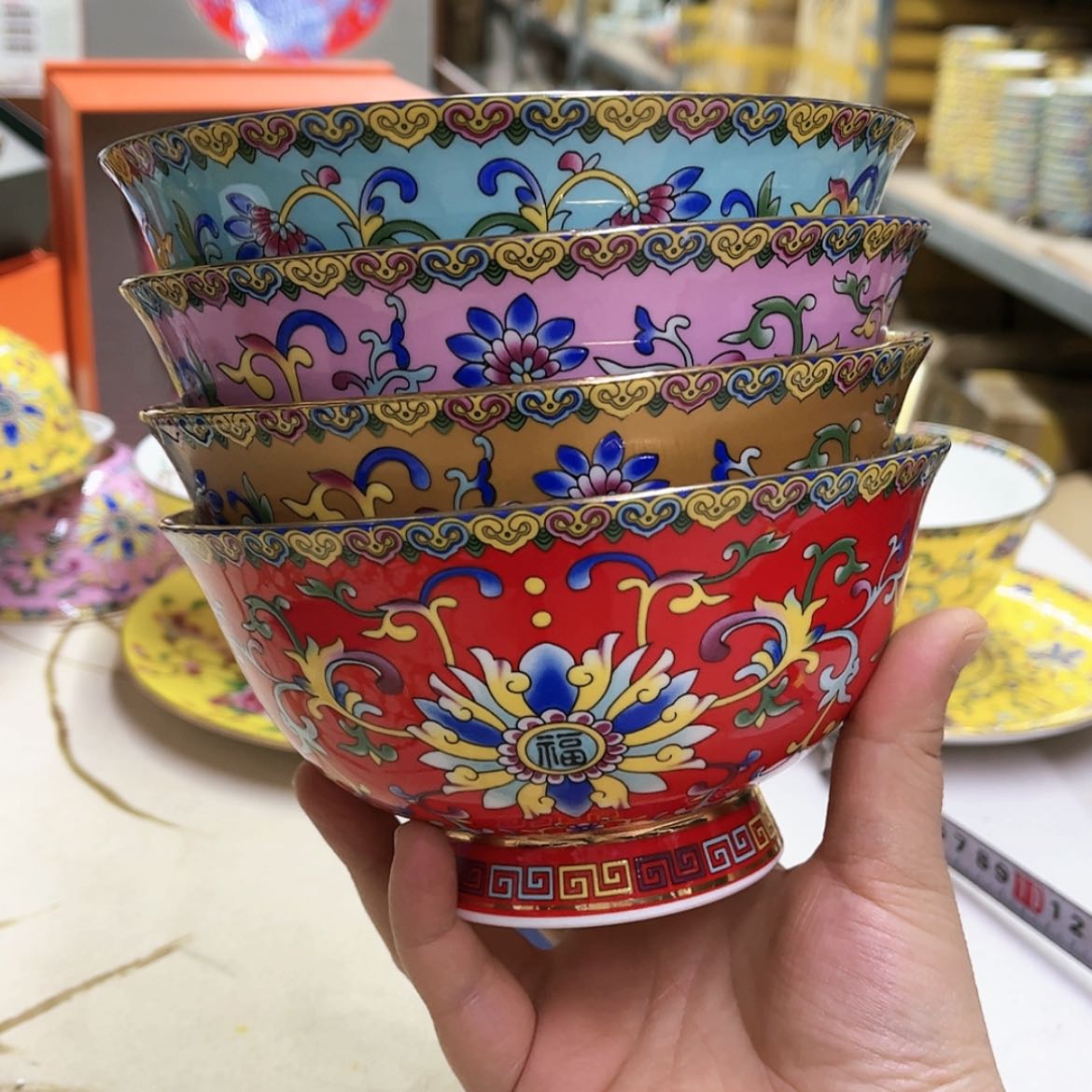 【闪购商品】骨瓷6英寸4混。。。。。。