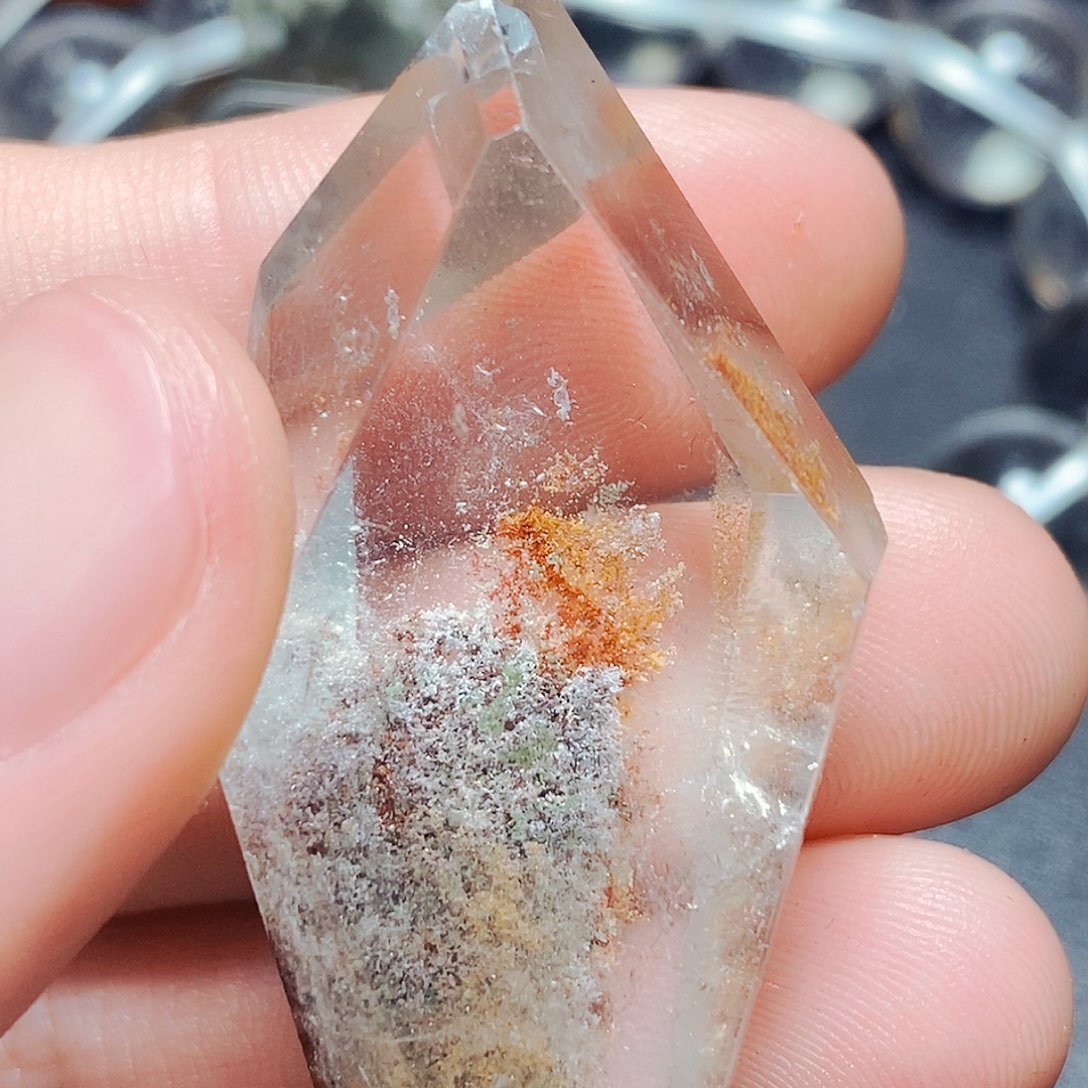 水晶颈饰未镶嵌吊坠