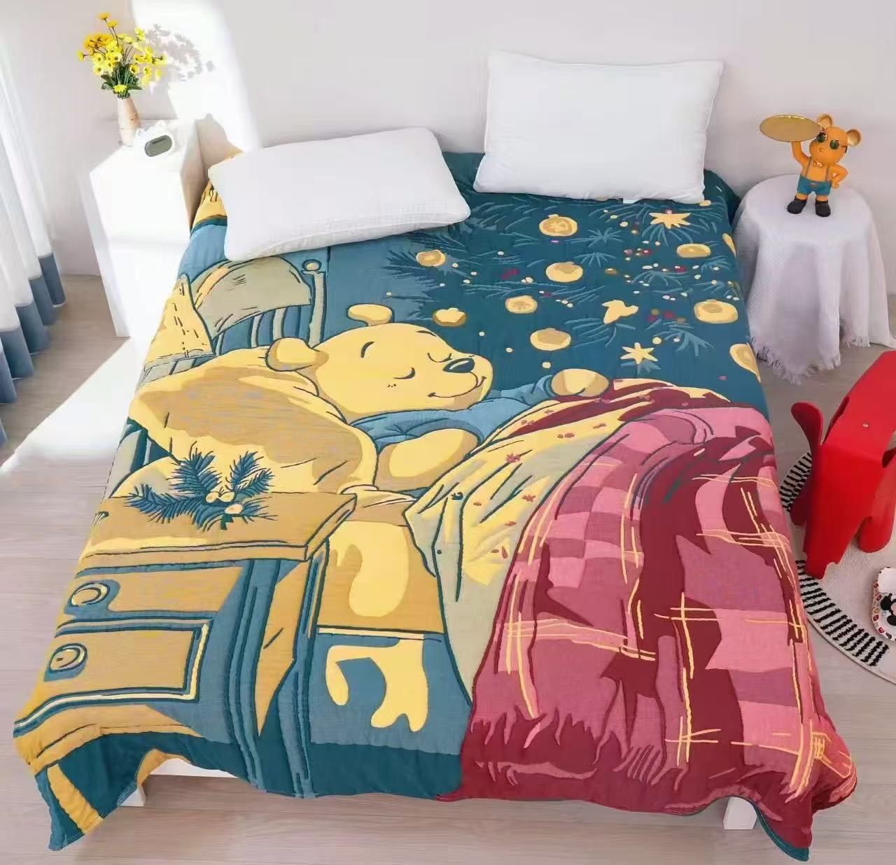 【维尼】150*200纱布泡芙被柔软亲肤可机洗