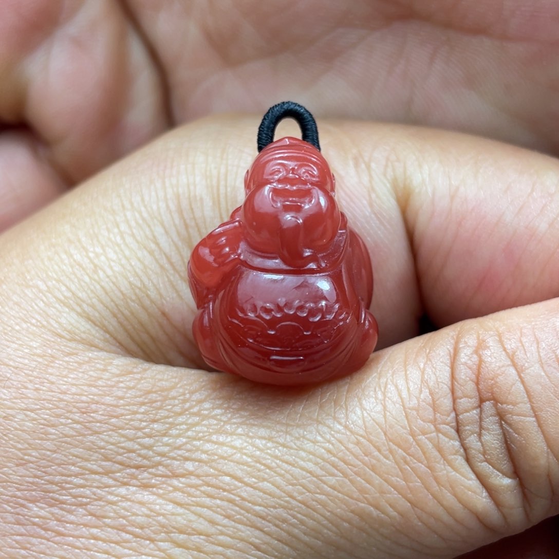 南红玛瑙颈饰未镶嵌