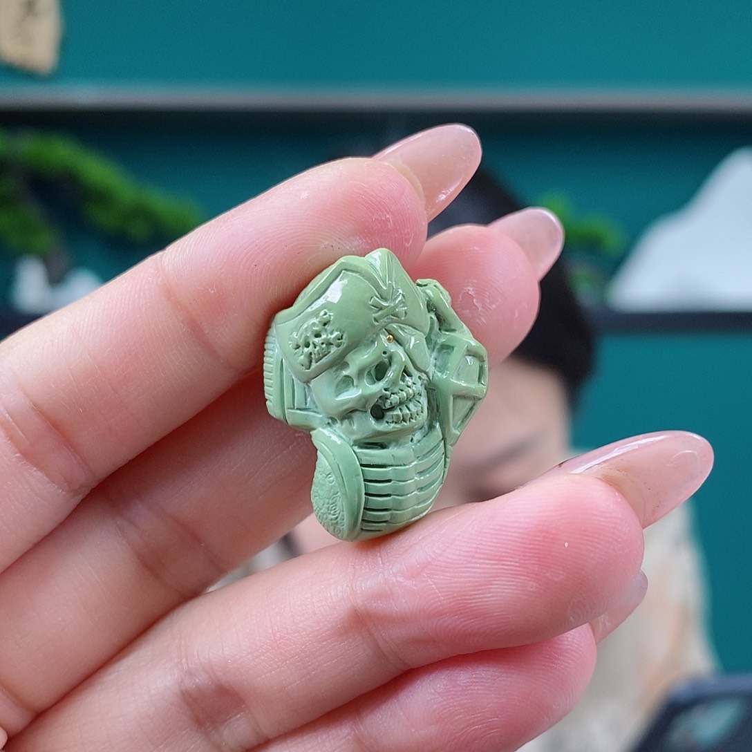 未镶嵌绿松石珠宝奇石